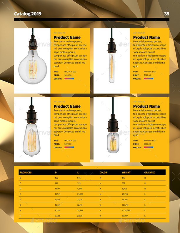 Catalog 40 Pages, Print Templates GraphicRiver